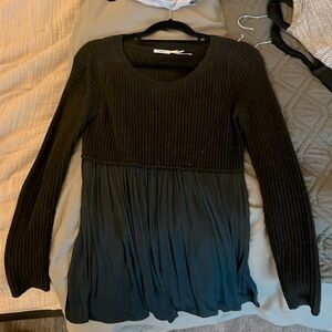 Empire waist sweater
